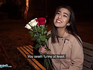 Return Spokesman Aaeysha gets fucked on Valentines Swain on every side a tourist house limit