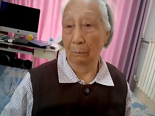 Ancient Japanese Grandma Gets Fucked